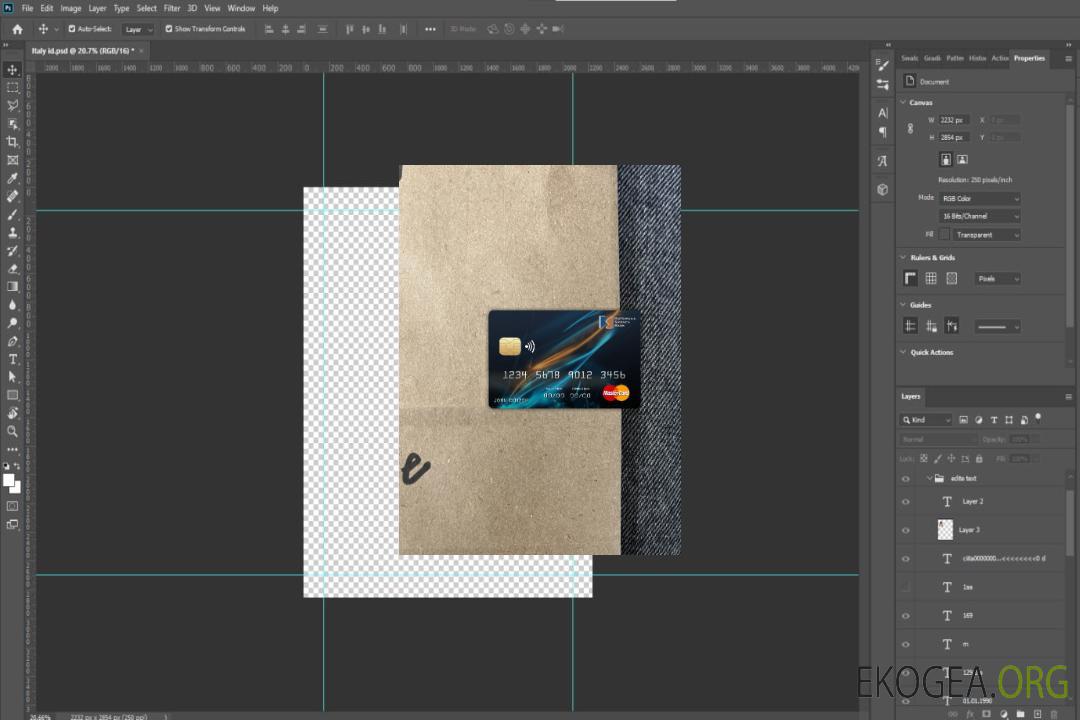Photolook mastercard de la banque d'épargne du Botswana template Photolook mastercard de la banque d'épargne du Botswana template